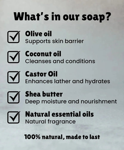 Hiltwood Natural Soap Bar Gift Set for Men (4 x 100g) – view 4