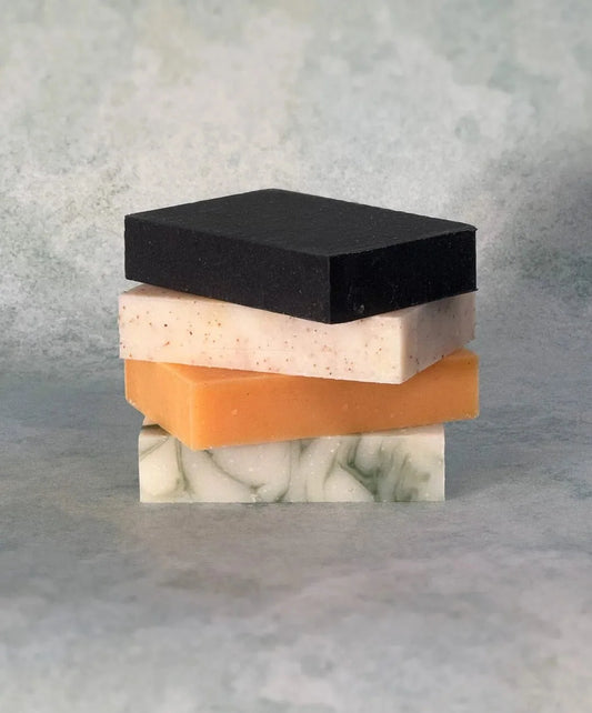 Hiltwood Natural Soap Bar Gift Set for Men (4 x 100g)