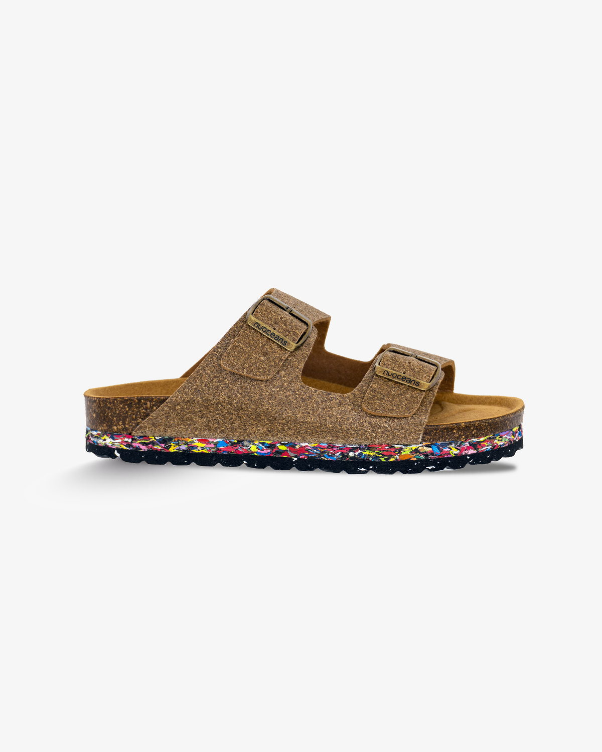 Coco Recycled Palm Fibre Sandal - Brown