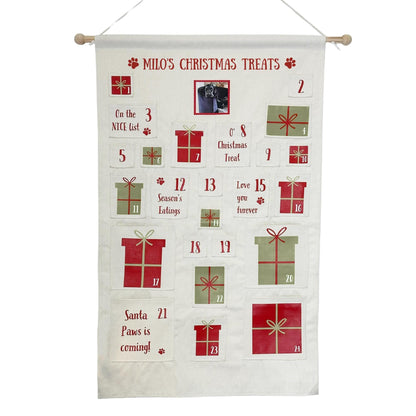 Personalised pet advent calendar - Custom dog advent calendar