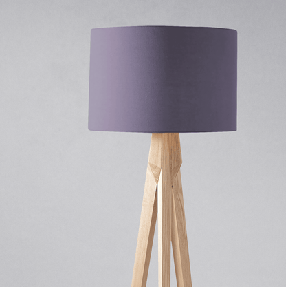 Plain Aubergine Lampshade – Handmade UK, Purple Ceiling or Table Lamp Shade | Made to Order – view 2