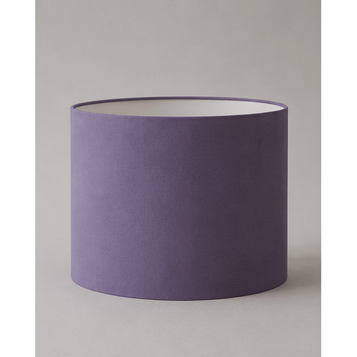 Plain Aubergine Lampshade – Handmade UK, Purple Ceiling or Table Lamp Shade | Made to Order – view 5
