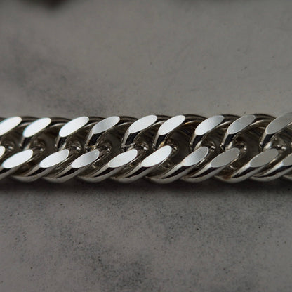 925 Sterling Silver 6.2mm Diamond Cut Cuban Link Chain – view 6